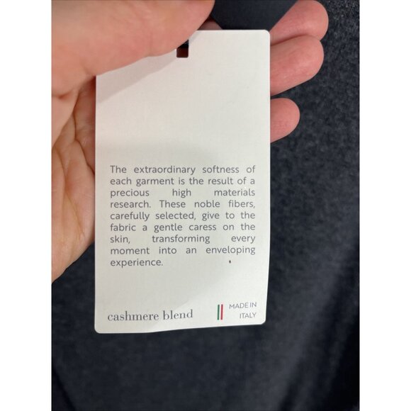 Maglificio Bartolini NWT Italian-Made Cashmere-Blend Sweater Mens Size XL - Picture 6 of 12